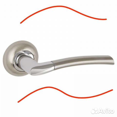 Дверные ручки Punto, новые, комплект