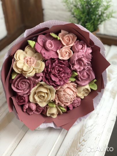 Зефирный букет на день рождения в подарок