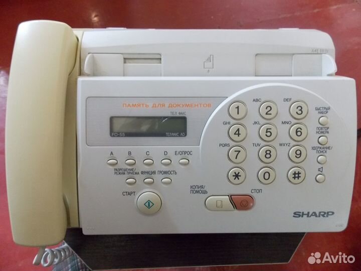 Факс/телефон Sharp FO-55