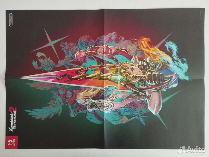 Постер Xenoblade Chronicles 2 Nintendo Switch