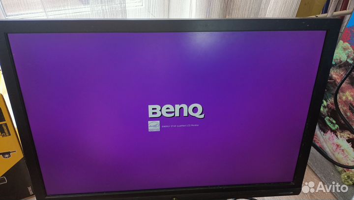 Монитор Benq и компьютер