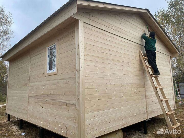 Каркасный дом 6х6