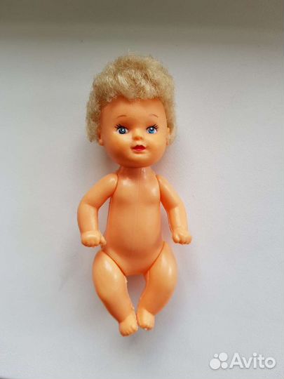 Кудрявый пупс куклы Sandy из 90-х