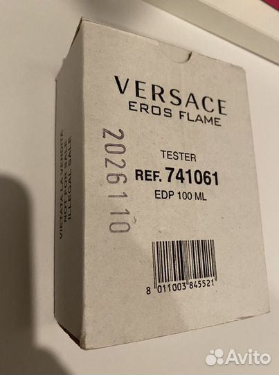 Versace eros flame 100 мл оригинал