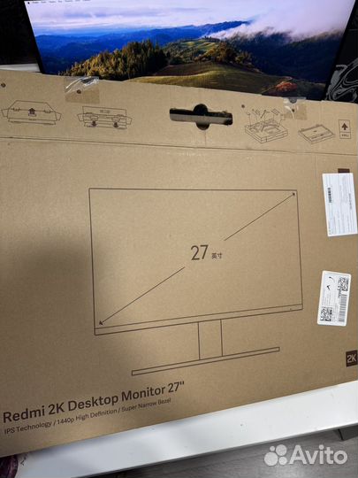 Монитор xiaomi redmi 2k desktop monitor