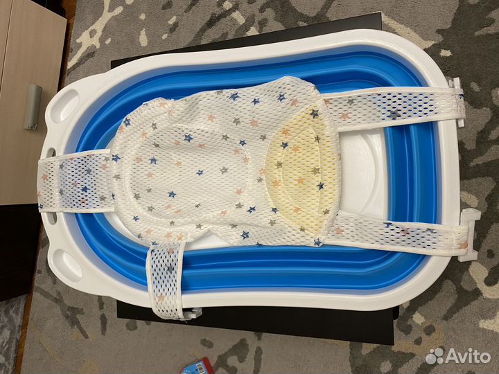 Детская ванночка для купания складная