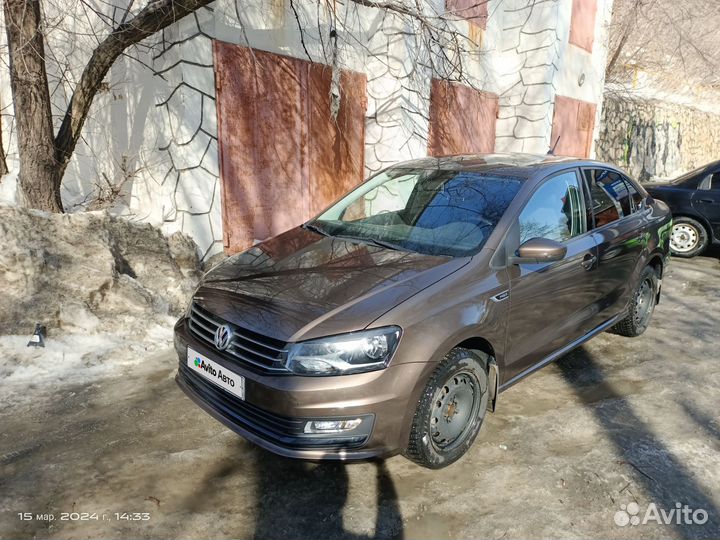 Volkswagen Polo 1.6 МТ, 2018, 33 134 км