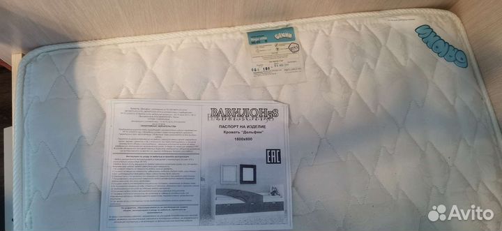 Детская кровать с матрасом