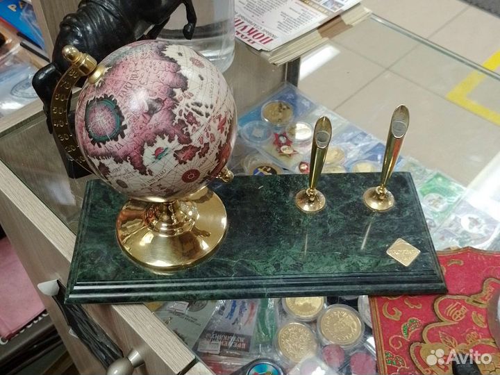 Настольный прибор Бизнес.Глобус