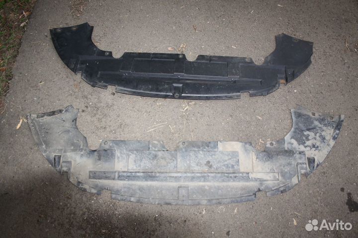 Пыльник переднего бампера Ford Focus 2 рестайлинг