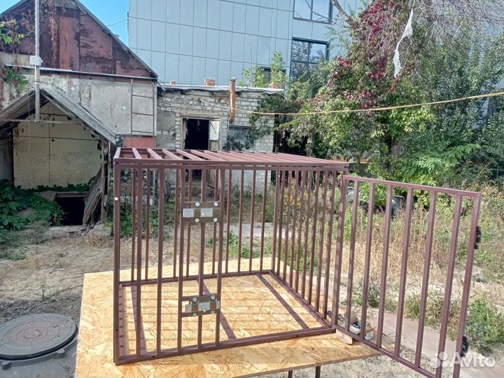 Клетка усиленная для собак / животных 100*70*70