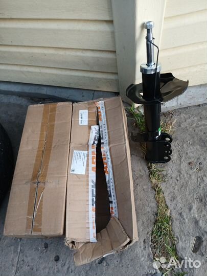 Передние стойки на lifan solano