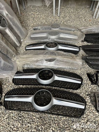 Решетки мерседес мл жл жл гле 166