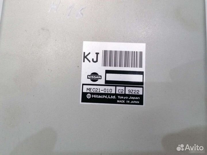 Блок управления двигателем Nissan Almera N16 1.6