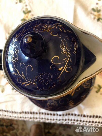 Графин кобальтовый лфз