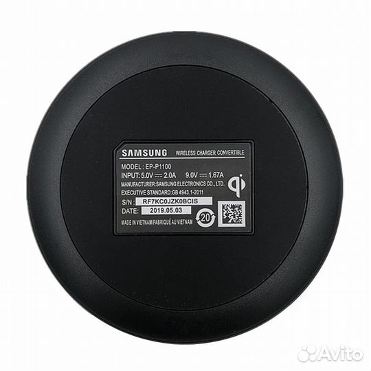 Беспроводное зу для SAM.wireless charger PAD 15W B