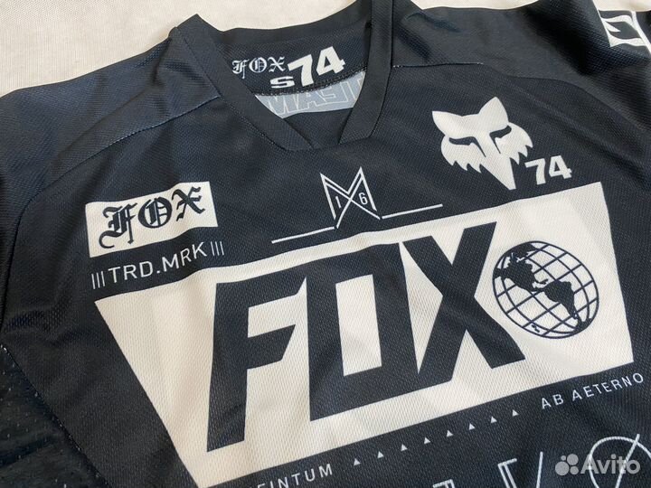 Джерси Fox Racing 74 Black edition