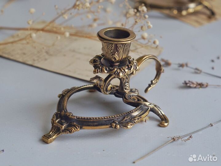Подсвечник бронза ручная работа