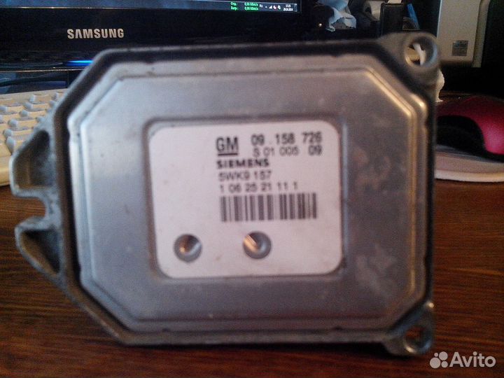 Блок управления двигателем Z18XE 125Hp (09 158726)