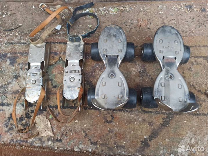 Ролики раздвижные СССР и коньки