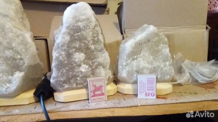 Солевые лампы в Соль-Илецке