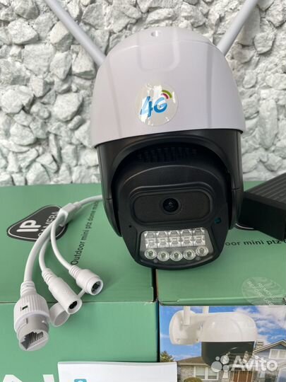 Камера видеонаблюдения 4G (с сим-картой)