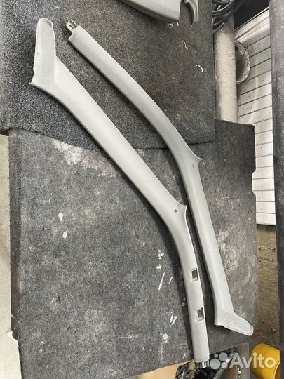 Накладки передних стоек VW Passat B3