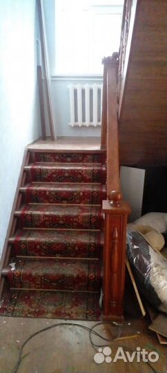 Лестница деревянная межэтажная б/у