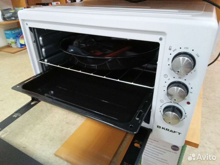 Мини-печь Kraft kf-mo 3801 w новая
