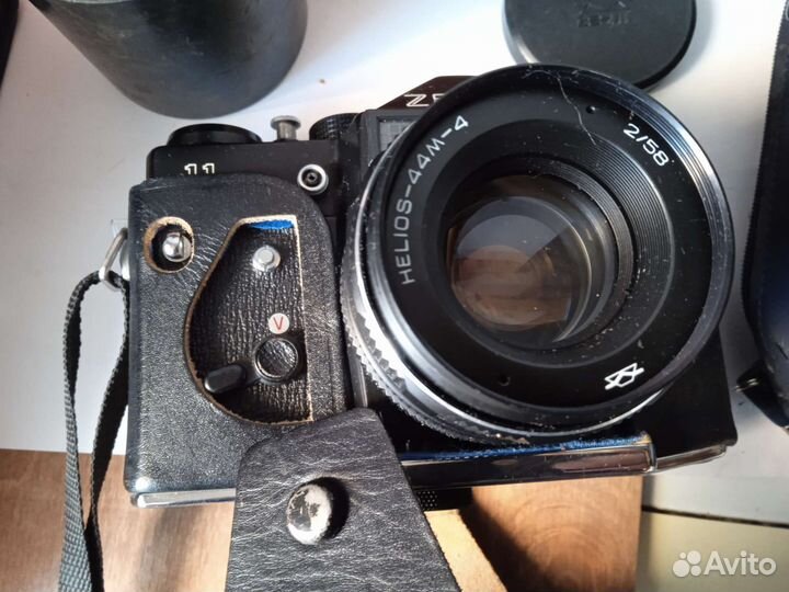 Плёночный фотоаппарат зеннит11 камера юпитер 37а