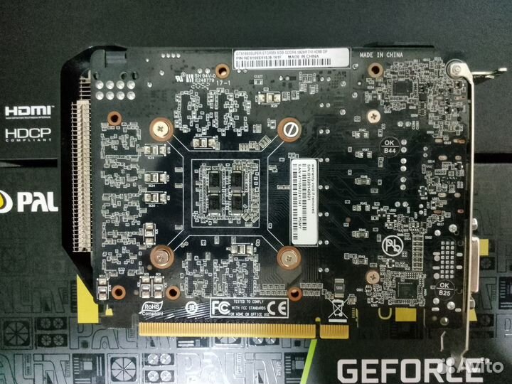 Видеокарта GeForce GTX 1660 super StormX 6GB