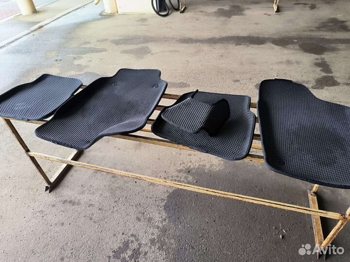 3d коврики eva с бортами polo sedan