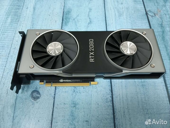 Видеокарта RTX 2080 Founders Edition 8gb