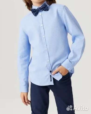Новая рубашка школьная для мальчика рост 164