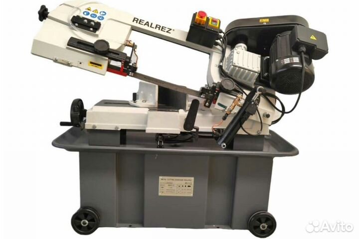 Резка металла ленточной пилой