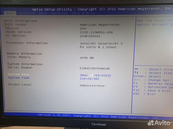 Ноутбук asus на запчасти