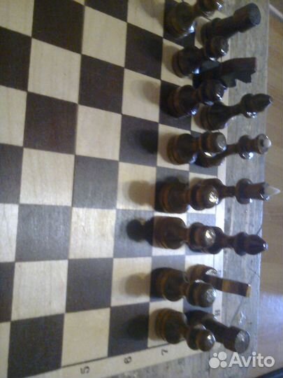 Шахматы деревянные