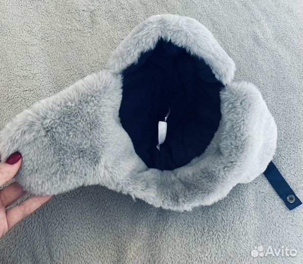 Шапка-ушанка детская новая 50-52 размер