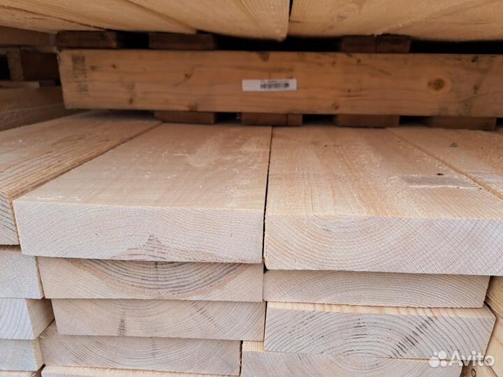 Доска обрезная, камерной сушки 50*200*6000