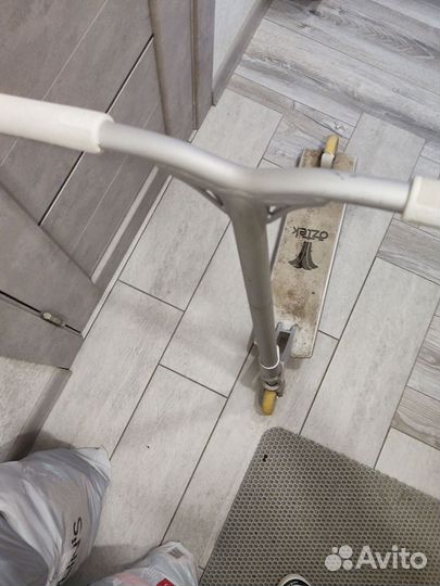 Трюковой самокат Aztek Fountain Complete Silver