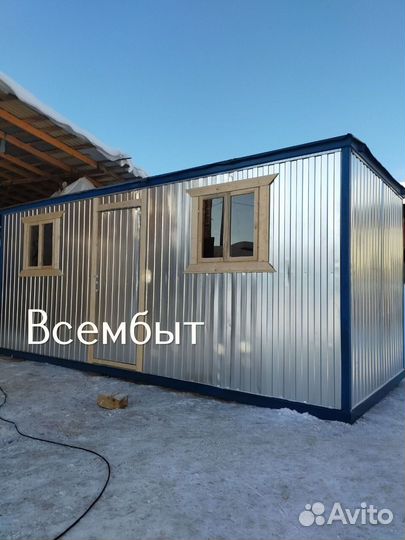 Новый вагончик бытовка с доставкой на манипуляторе