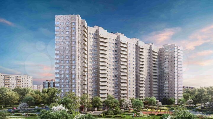 1-к. квартира, 35 м², 8/19 эт.