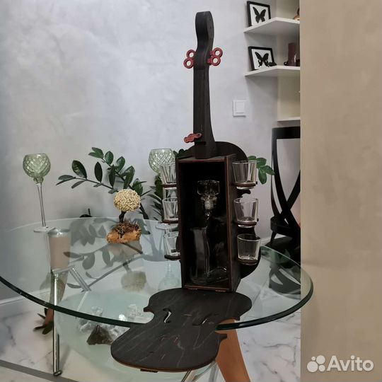 Подарок на день рождения,Мини-бар Скрипка подароч