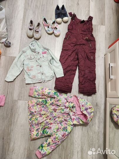 Вещи пакетом на девочку