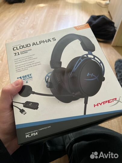 Наушники HyperX cloud alpha s