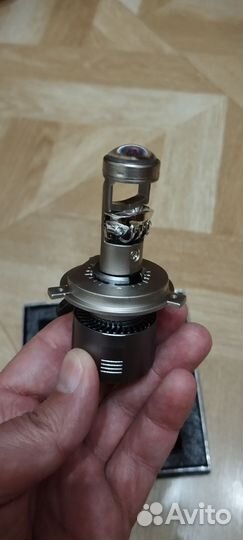 Светодиодные лампы LED h4 с линзой