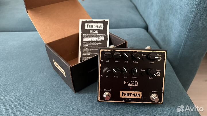 Гитарная педаль Friedman Be-Od Deluxe
