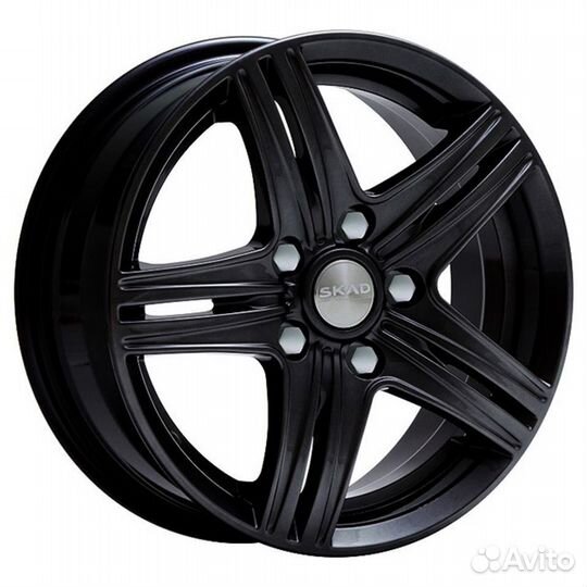 R15 4x98 6J ET38 D58,6 Скад City Черный барxат