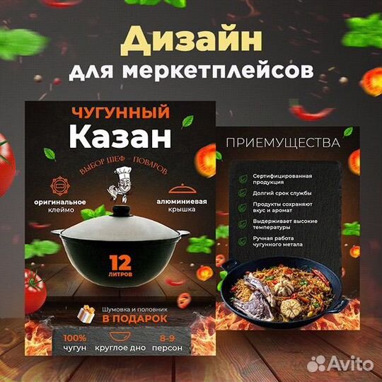 Инфографика для маркетплейсов