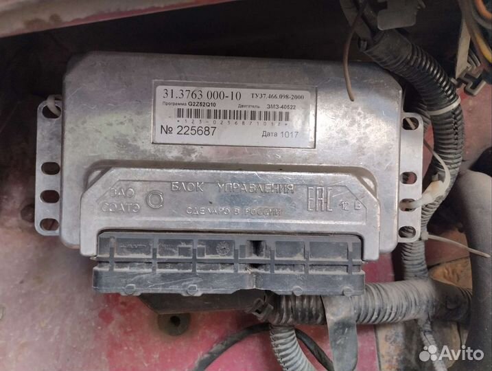 Блок управления газель